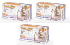 LUVA VINIL SEM PÓ C/100 G