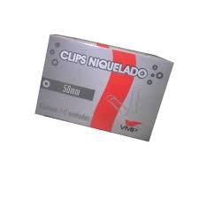CLIPS NIQUELADO 50MM C/50UN