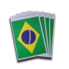 BANDEIRINHA BRASIL PCT C/170 UN