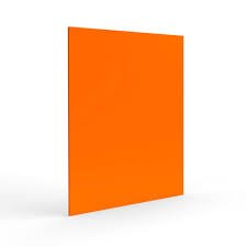 PAPEL CARTÃO 48X66 LARANJA UN