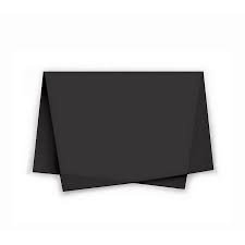 PAPEL SEDA 48X60 PRETO  C/05 UN