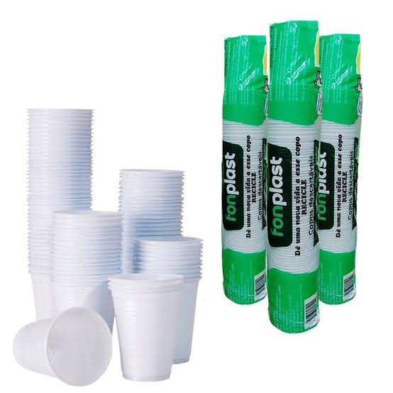 COPO DESCARTÁVEL FONPLAST NUCL 180ML BR C/100 UN